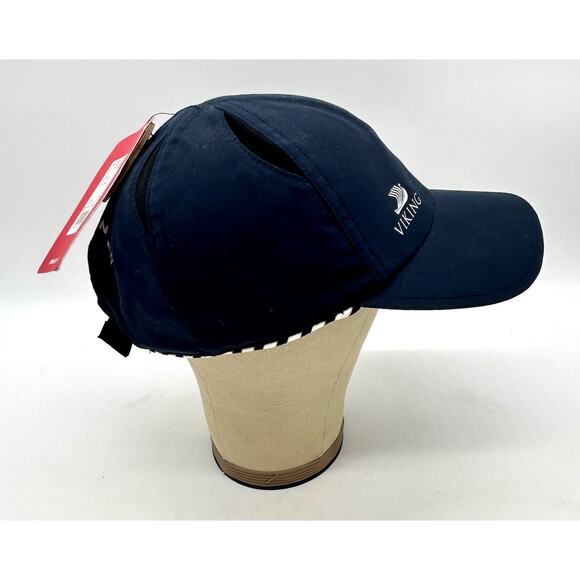 New HELLY HANSEN Navy Viking Yacht Cruises Hat Deck Crew Sailing Boat Baseball - Picture 6 of 12